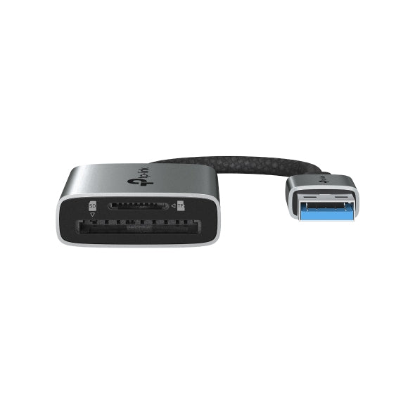 TP-Link UA430 Lecteur de Carte Mémoire USB 3.2 Gen 1 Type-C, Gris