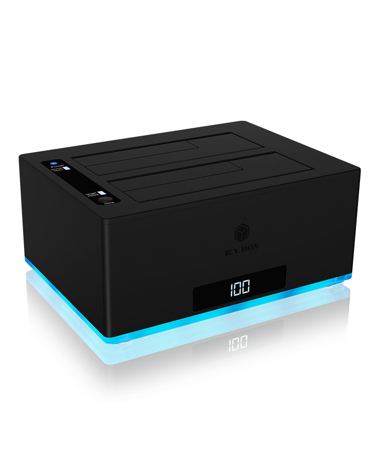 ICY BOX IB-127CL-U3 USB 3.2 Gen 1 (3.1 Gen 1) Type-B Noir