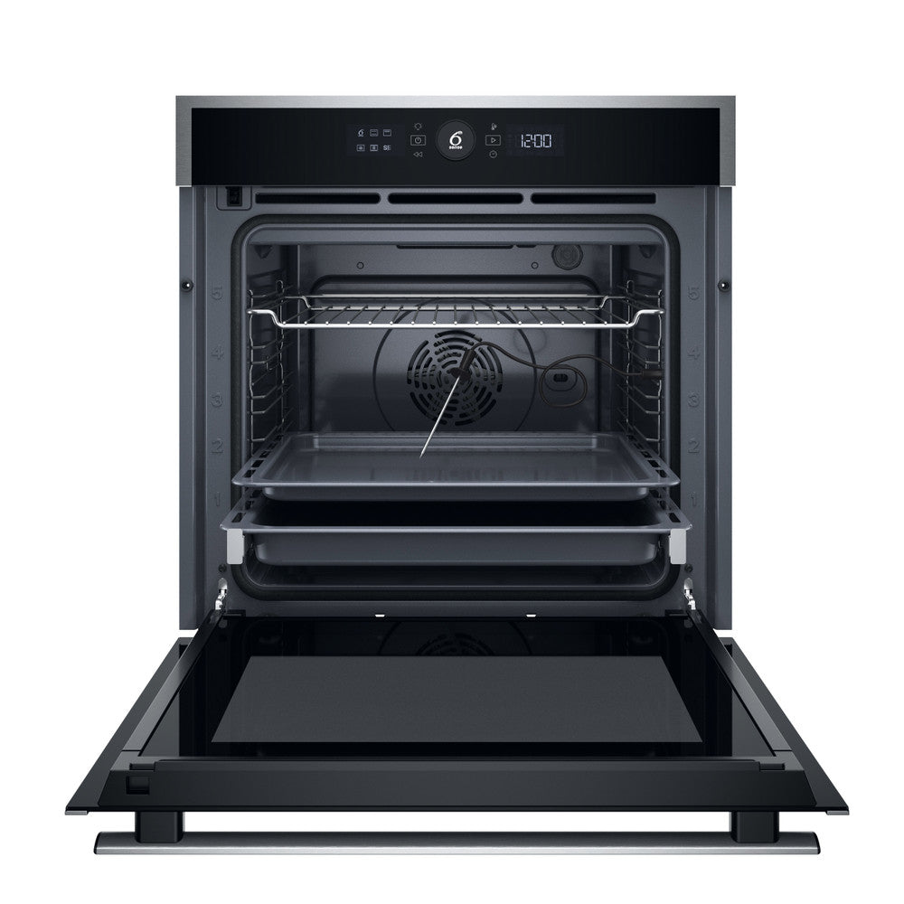 Whirlpool WOI4S8PPM1SX four 73 L Noir, Argent