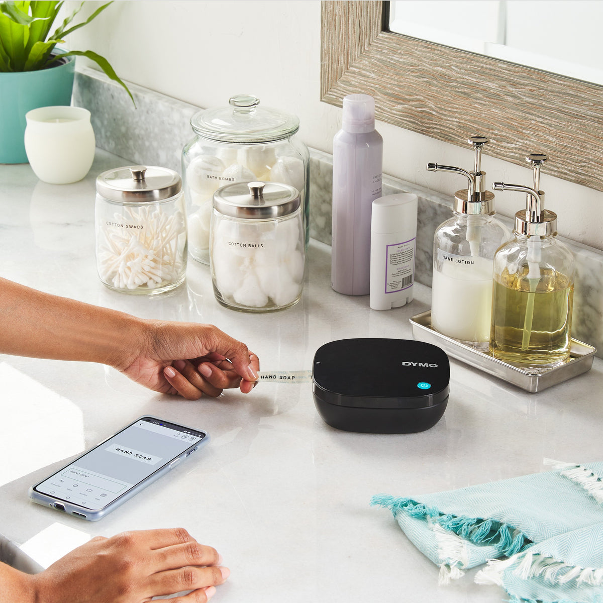 DYMO LetraTag 200B Étiqueteuse Bluetooth Compacte pour iOS et Android