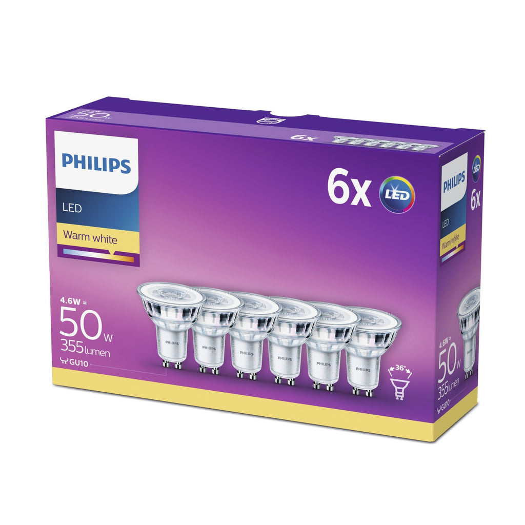 Philips Spot 50W PAR16 GU10 x6 - vue 4