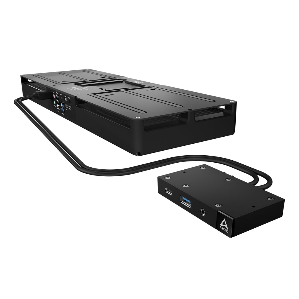 ARCTIC Senza AI 370 Mini PC SFF, AMD Ryzen AI 9 HX, 32 Go LPDDR5x, 1 To SSD, Windows 11 Pro, Noir
