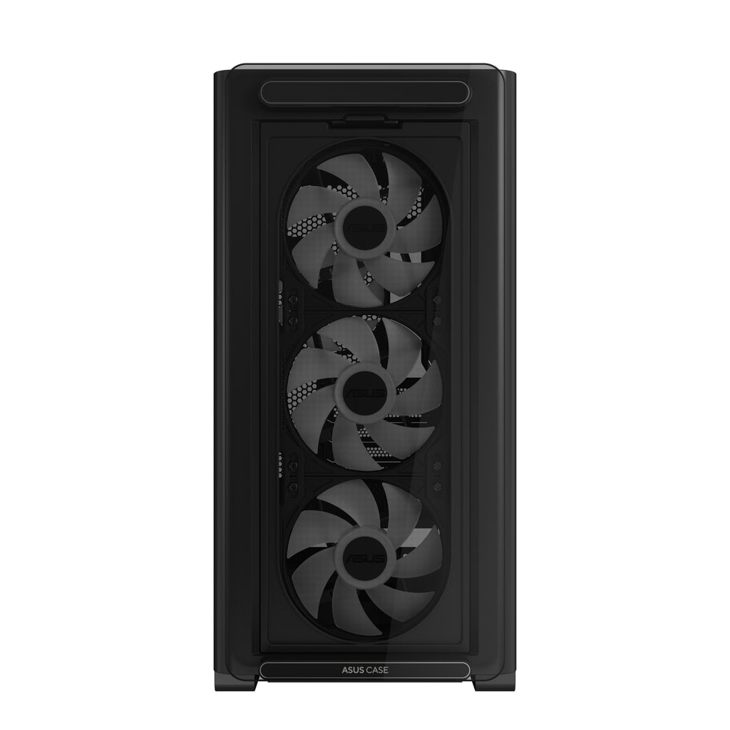 ASUS A23 PLUS TG ARGB Micro Tower, Boîtier PC, Noir