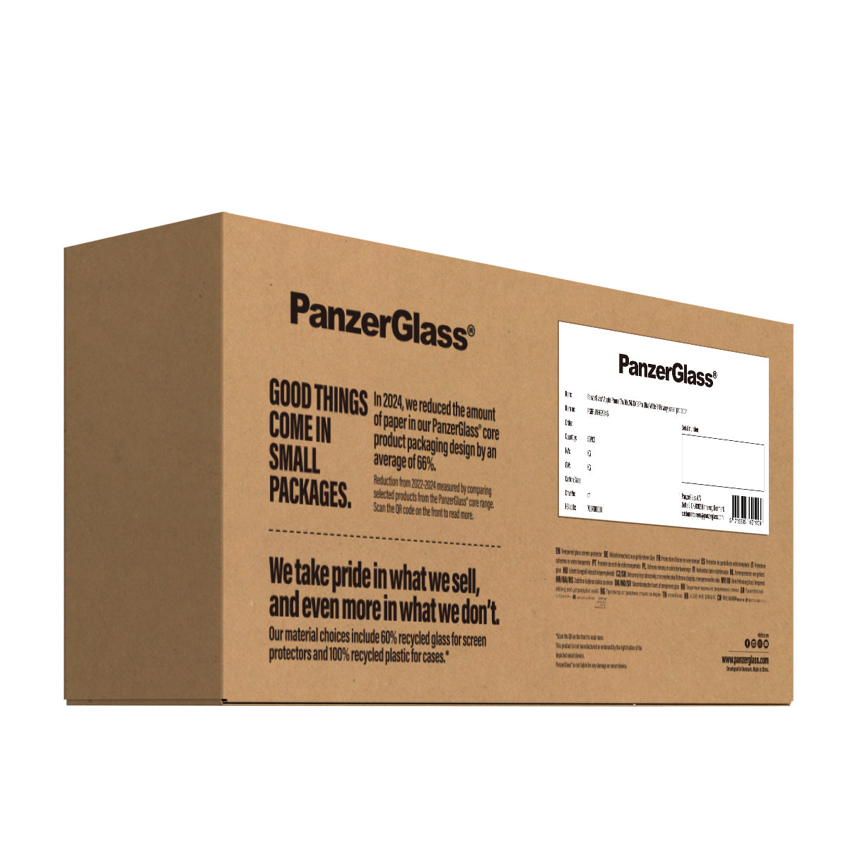 PanzerGlass ® 2-Way Privacy Screen Protector iPhone 17e | 16e | 14 | 13 | 13 Pro | Ultra-Wide Fit Protection d'écran tra