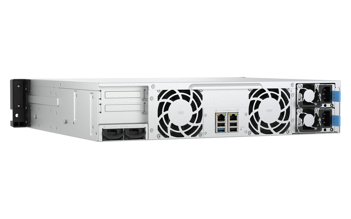 QNAP TS-H1465U-RP Serveur de stockage Rack (2 U) 8 Go DDR5 0 To QNAP QTS Noir