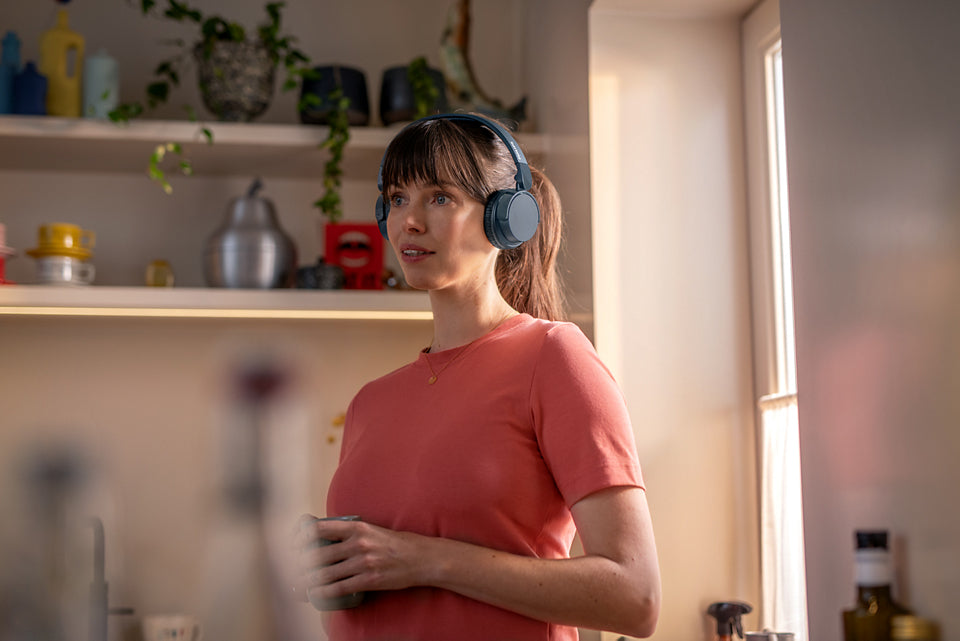 Philips 4000 series TAH4209BL/00 casque Sans fil Arceau Appels/Musique Bluetooth Bleu