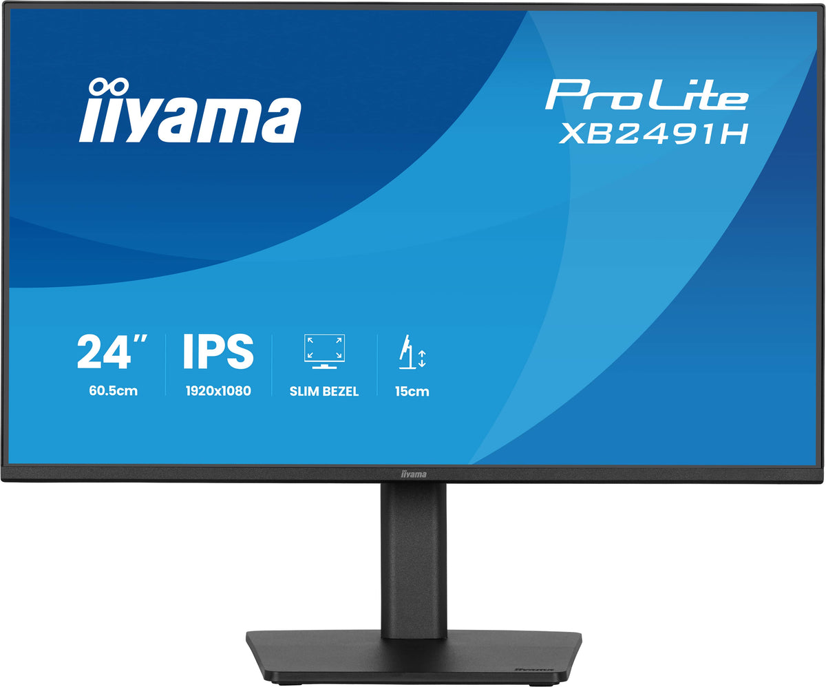 iiyama ProLite XB2491H-B1 Écran PC 60,5 cm (23.8") Full HD 1920 x 1080 LCD Noir
