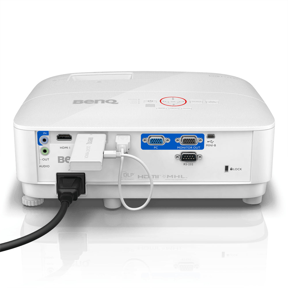 BenQ TH671ST Projecteur DLP 1080p Full HD 3000 ANSI Lumens Blanc