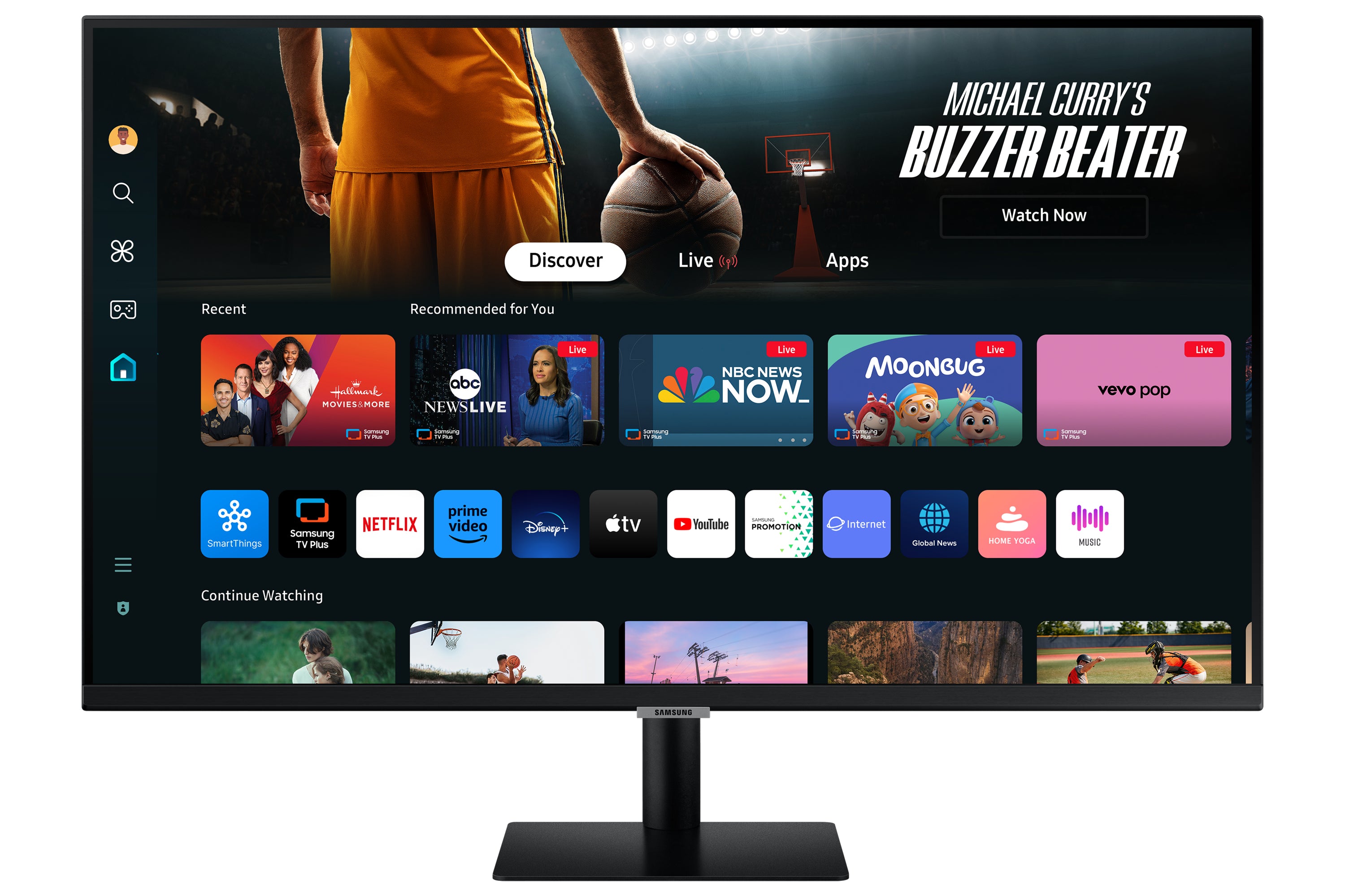 Samsung Samsung M70D écran plat de PC 81,3 cm (32") 3840 x 2160 pixels 4K Ultra HD LED Noir
