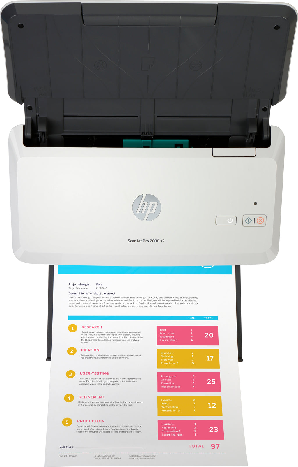 HP Scanjet Pro 2000 s2 Scanner à Alimentation Feuille à Feuille, 600 x 600 DPI, A4, Noir et Blanc