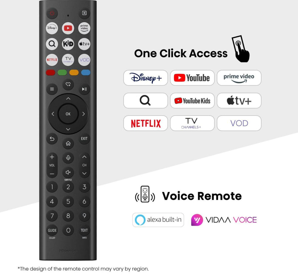 Hisense 43E7Q 109,2 cm (43") 4K Ultra HD Smart TV Wifi Noir
