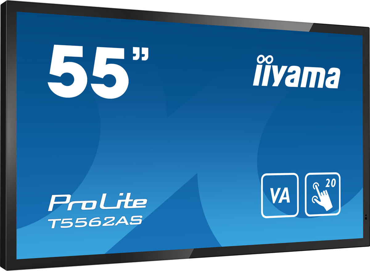 iiyama T5562AS-B1 Écran Interactif 54.6" 4K Ultra HD Tactile Android 8.0 Noir