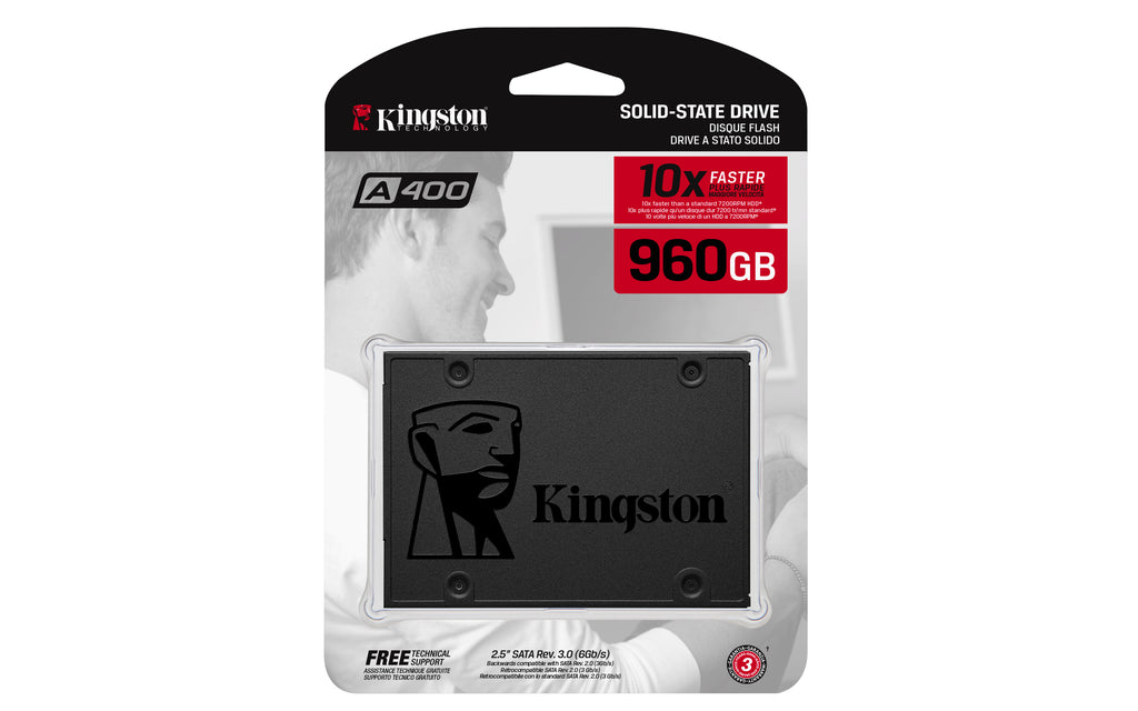 Kingston Technology A400 960 Go 2.5" Série ATA III TLC