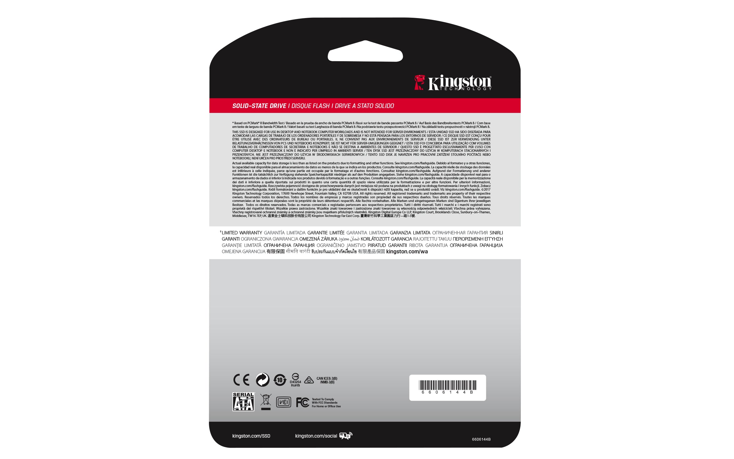 Kingston Technology A400 960 Go 2.5" Série ATA III TLC