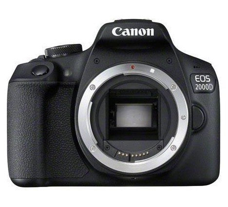 Canon EOS 2000D + EF-S 18-55mm f/3.5-5.6 III Kit d'appareil-photo SLR 24,1 MP CMOS 6000 x 4000 pixels Noir