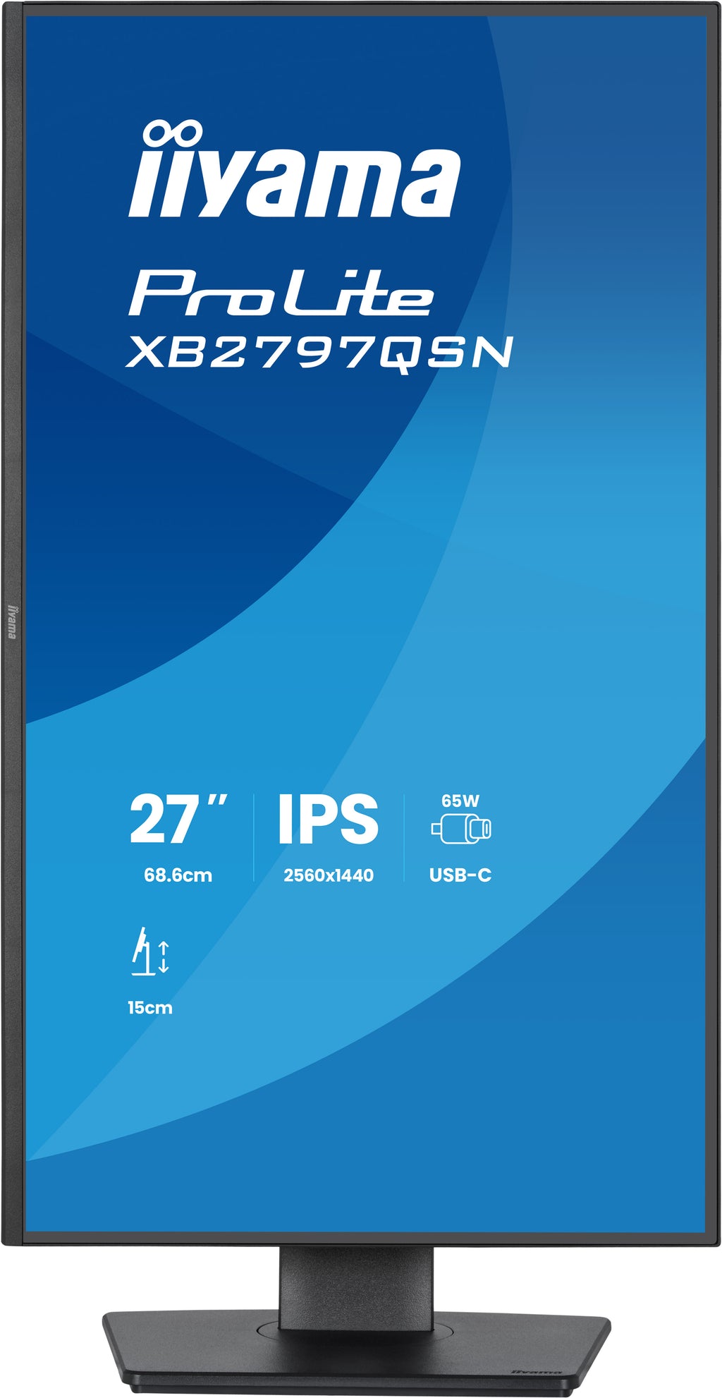 iiyama ProLite XB2797HSN-B1 écran plat de PC 68,6 cm (27") 1920 x 1080 pixels Full HD LCD Noir