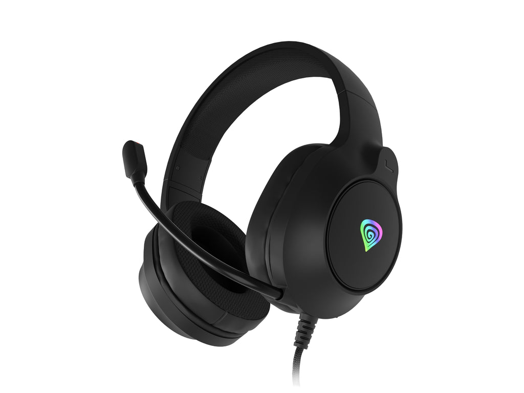 GENESIS NEON 213 Casque Avec fil À la main Appels/Musique USB Type-A Noir