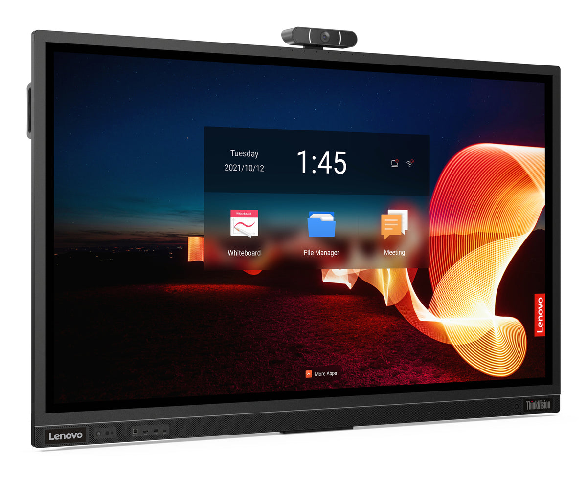 Lenovo ThinkVision T65 Écran Tactile 65" 4K Ultra HD LED Noir
