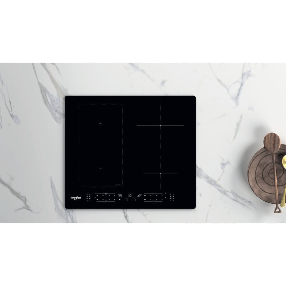 Whirlpool WL B8160 NE Noir Intégré 59 cm Plaque avec zone à induction 4 zone(s)
