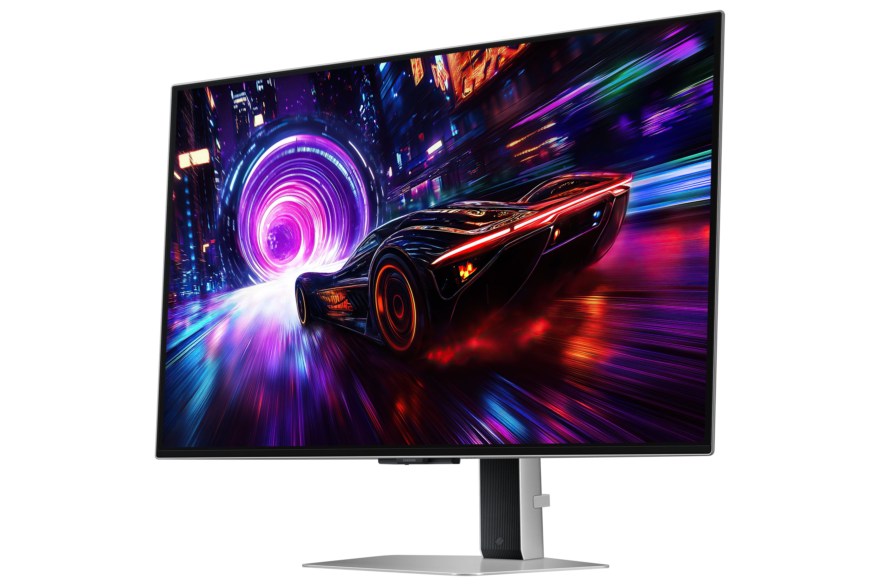 Samsung Samsung G81SF écran plat de PC 81,3 cm (32") 3840 x 2160 pixels 4K Ultra HD OLED Argent