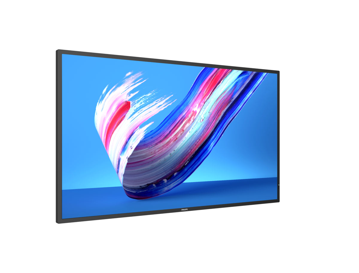 Philips 43BDL3650Q Écran plat de signalisation numérique 109,2 cm (43") LCD Wifi 400 cd/m² Full HD Noir Intégré dans le processeur Android 10 18/7