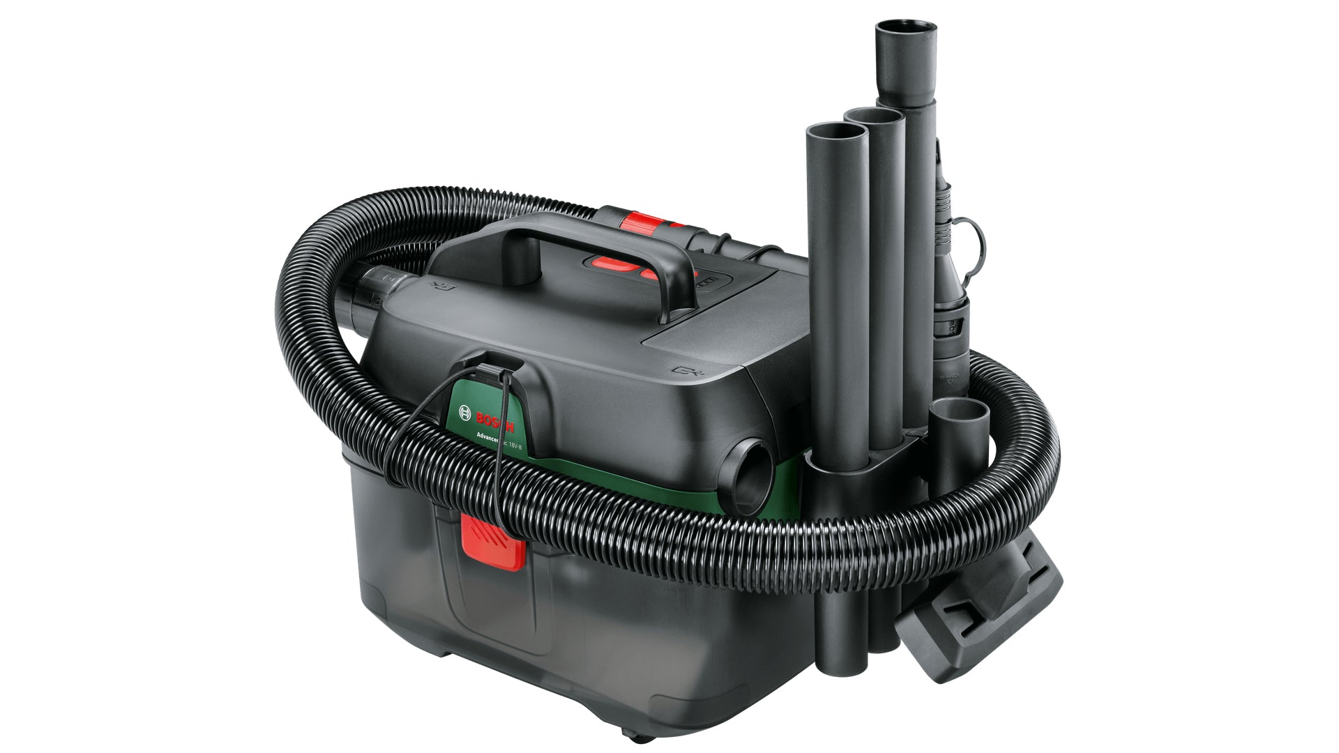Bosch Bosch AdvancedVac 18V-8 8 L Aspirateur réservoir cylindrique Sec&humide Sac à poussière