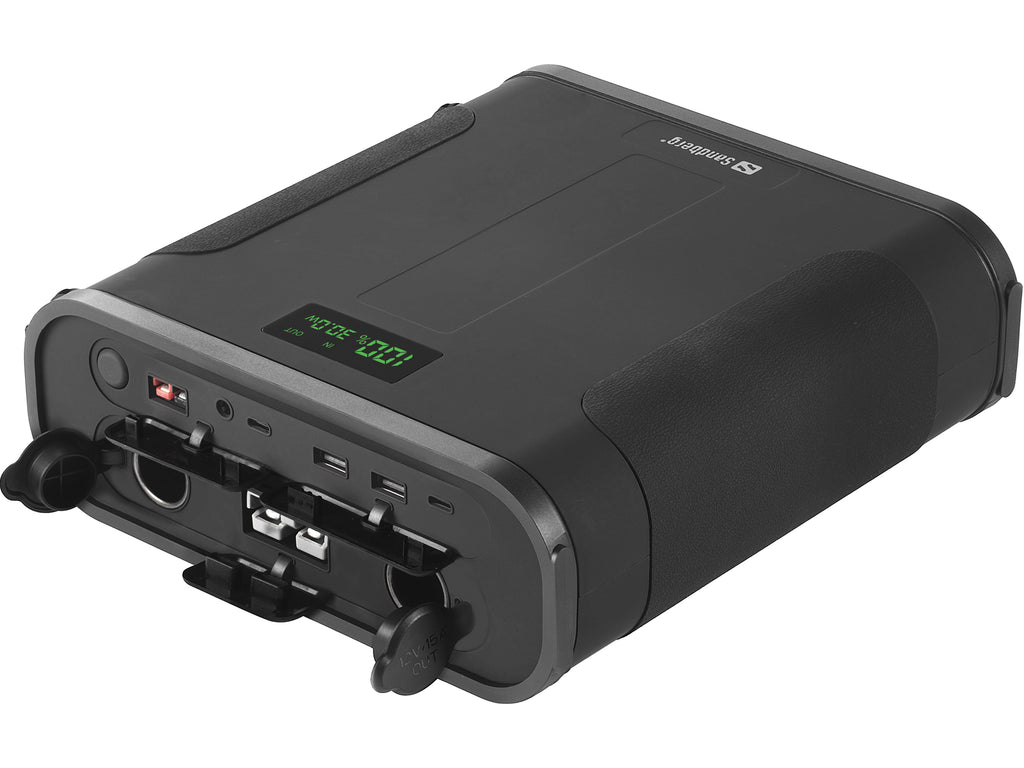Sandberg 421-37 banque d'alimentation électrique Phosphate de fer lithié (LiFePo4) 144000 mAh Noir