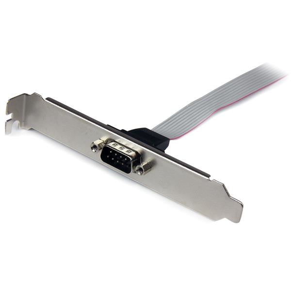StarTech.com Plaque Adaptateur Série Mâle 9 Broches vers Connecteur Interne Carte Mère 10 Broches, 40 cm
