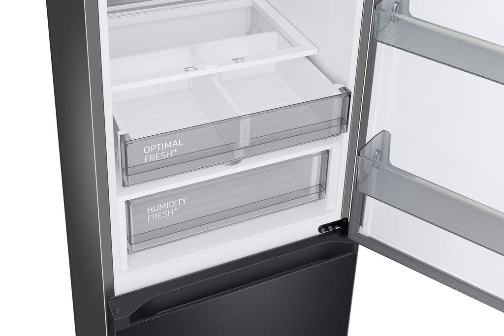 Samsung Réfrigérateur Combiné Bespoke AI - Carbone- Connecté - 344L - Classe E -RB34C7B5EB1