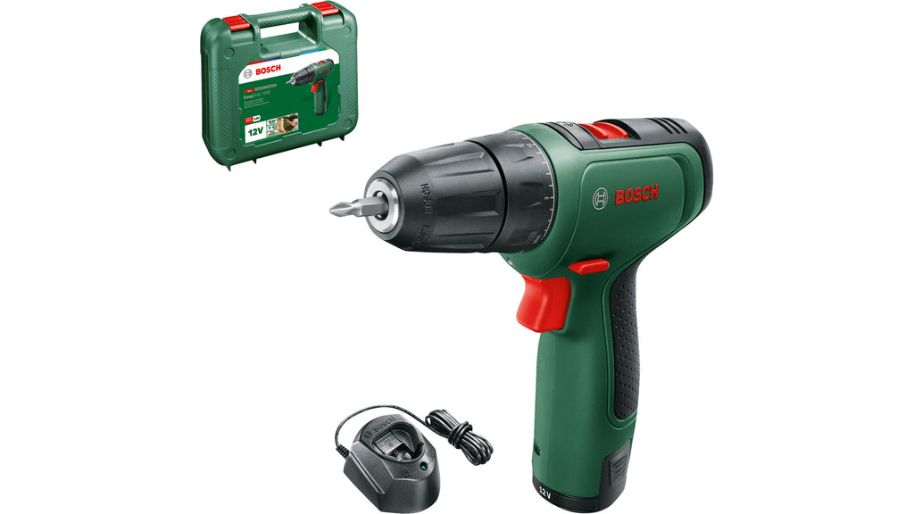 Bosch Bosch EasyDrill 1200 1500 tr/min Sans clé 940 g Noir, Vert