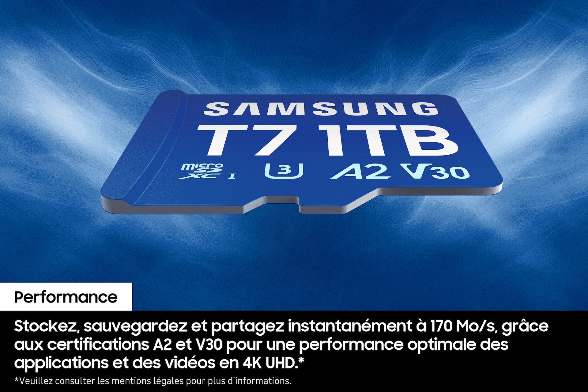Samsung Carte microSD T7 512 Go