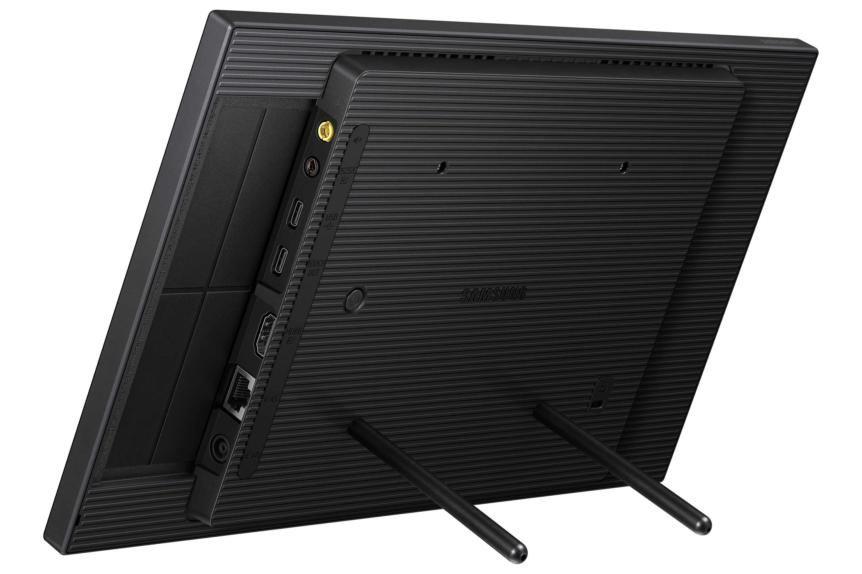 Samsung QB13C-T Écran plat de signalisation numérique 33 cm (13") LCD Wifi 500 cd/m² Full HD Noir Écran tactile Tizen 7.0 16/7