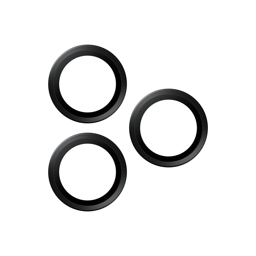 PanzerGlass ® Hoops® Camera Lens Protector Black iPhone 17 Pro | iPhone 17 Pro Max | iPhone 16 Pro | 16 Pro Max Protection d'écran transparent Apple 1 pièce(s)