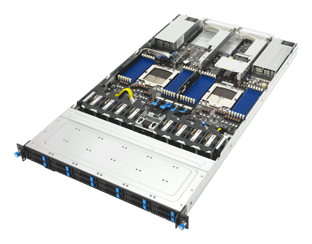 ASUS RS700A-E13-RS12U Serveur Rack 1U LGA 6096P Noir et Argent