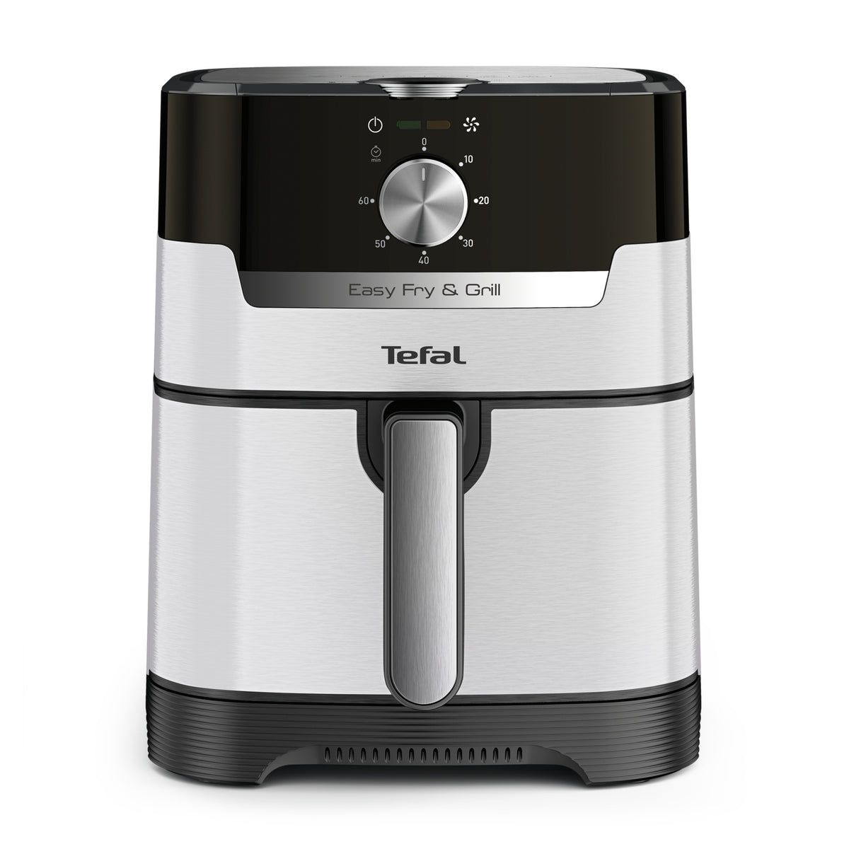 Tefal Easy Fry & Grill EY501A Unique 4,2 L Autonome 1550 W Friteuse d’air chaud Noir, Acier inoxydable