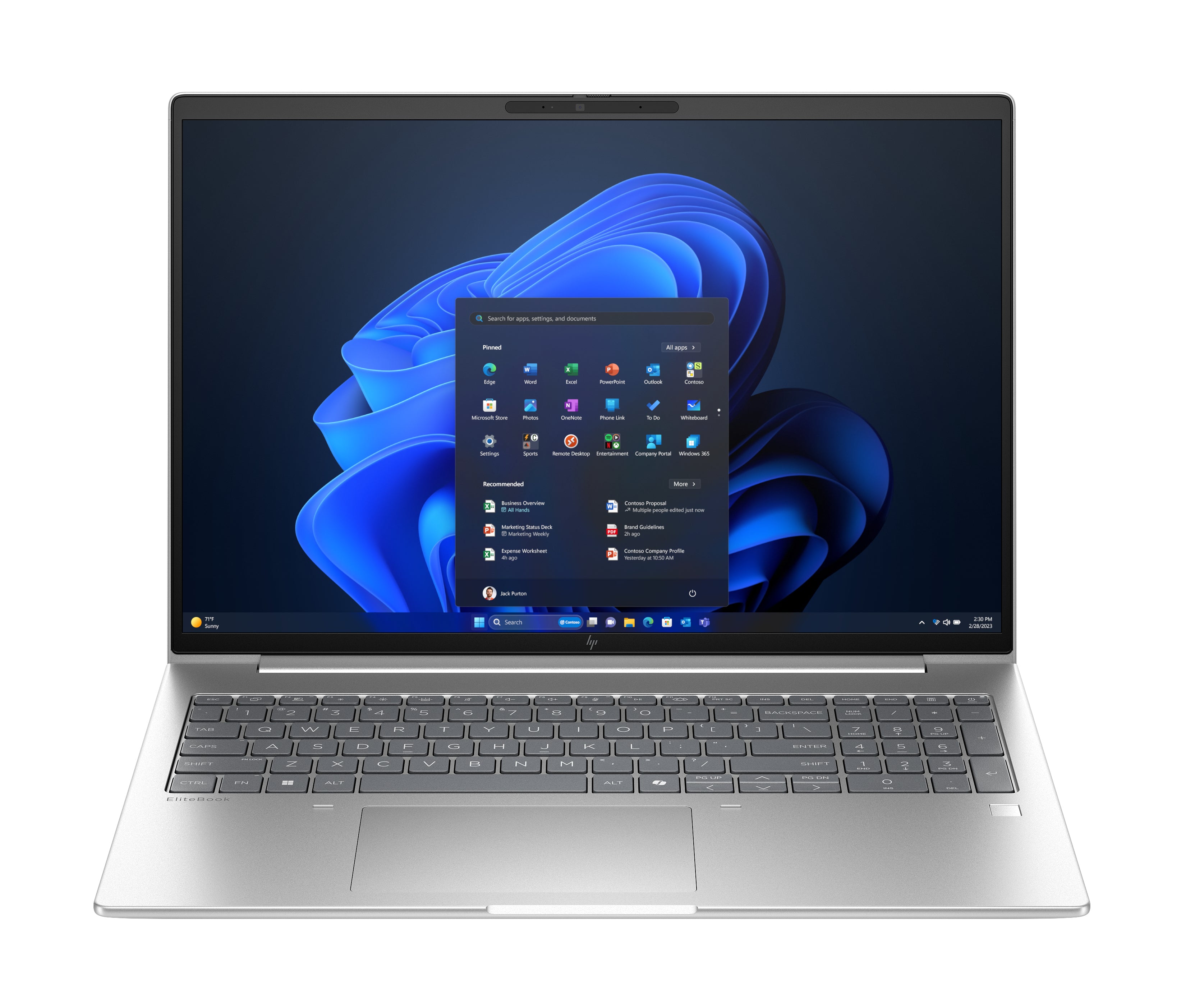 HP EliteBook 6 G1a AI PC AMD Ryzen™ 5 230 Laptop 40.6 cm (16") WUXGA 16 GB DDR5-SDRAM 512 GB SSD Wi-Fi 7 (802.11be) Windows 11 Pro Silver