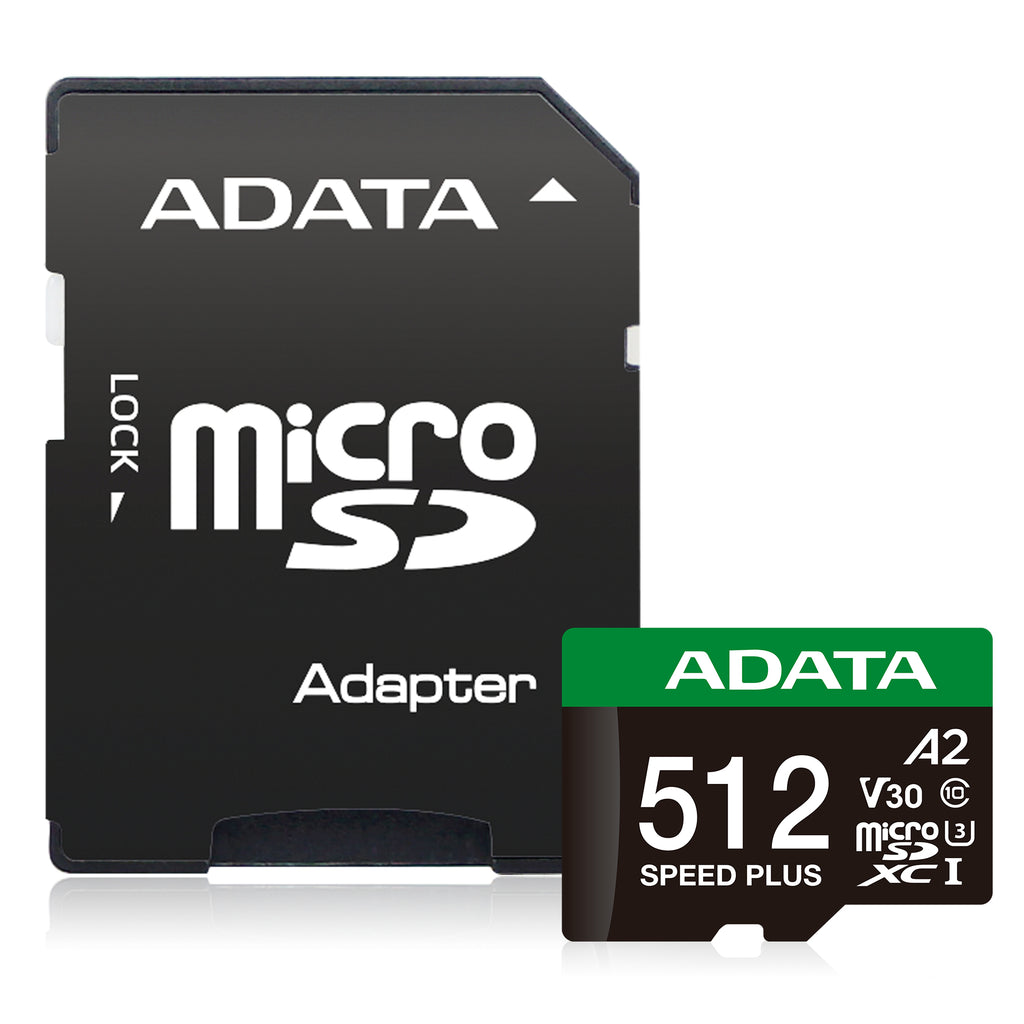 ADATA Speed Plus 512 Go MicroSDXC Classe 10