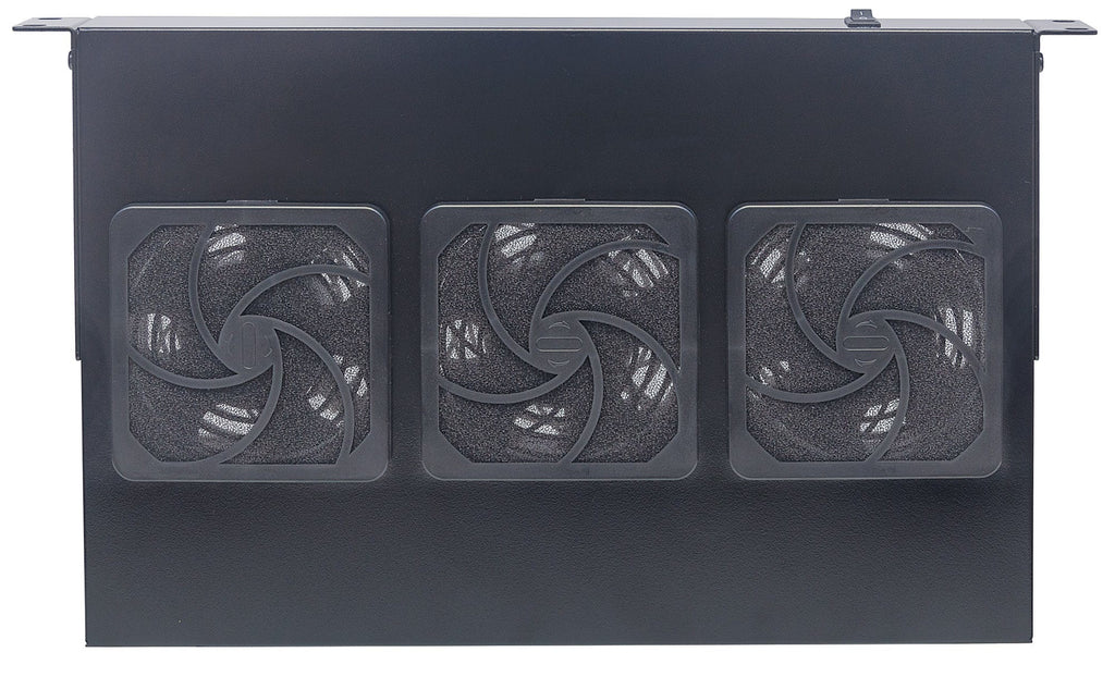 Intellinet Unité de ventilation à 3 ventilateurs pour racks 19", 1U, noire, garantie à vie - vue 6