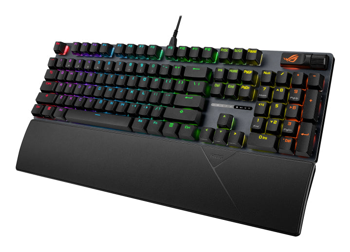 ASUS ROG Strix Scope II X clavier Gaming USB Suisse Noir