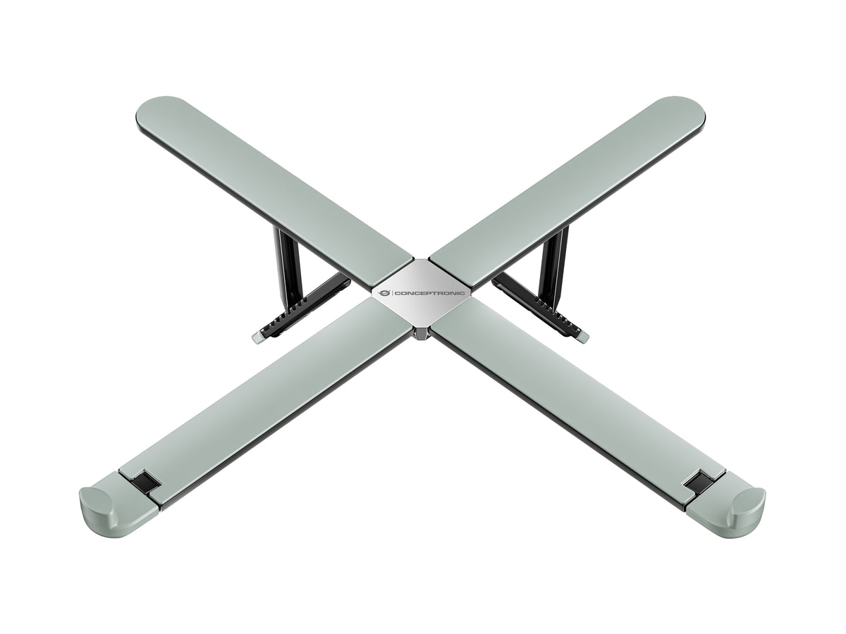 Conceptronic THANA11G Support pour Ordinateurs Portables, Gris, jusqu'à 43,9 cm (17.3")