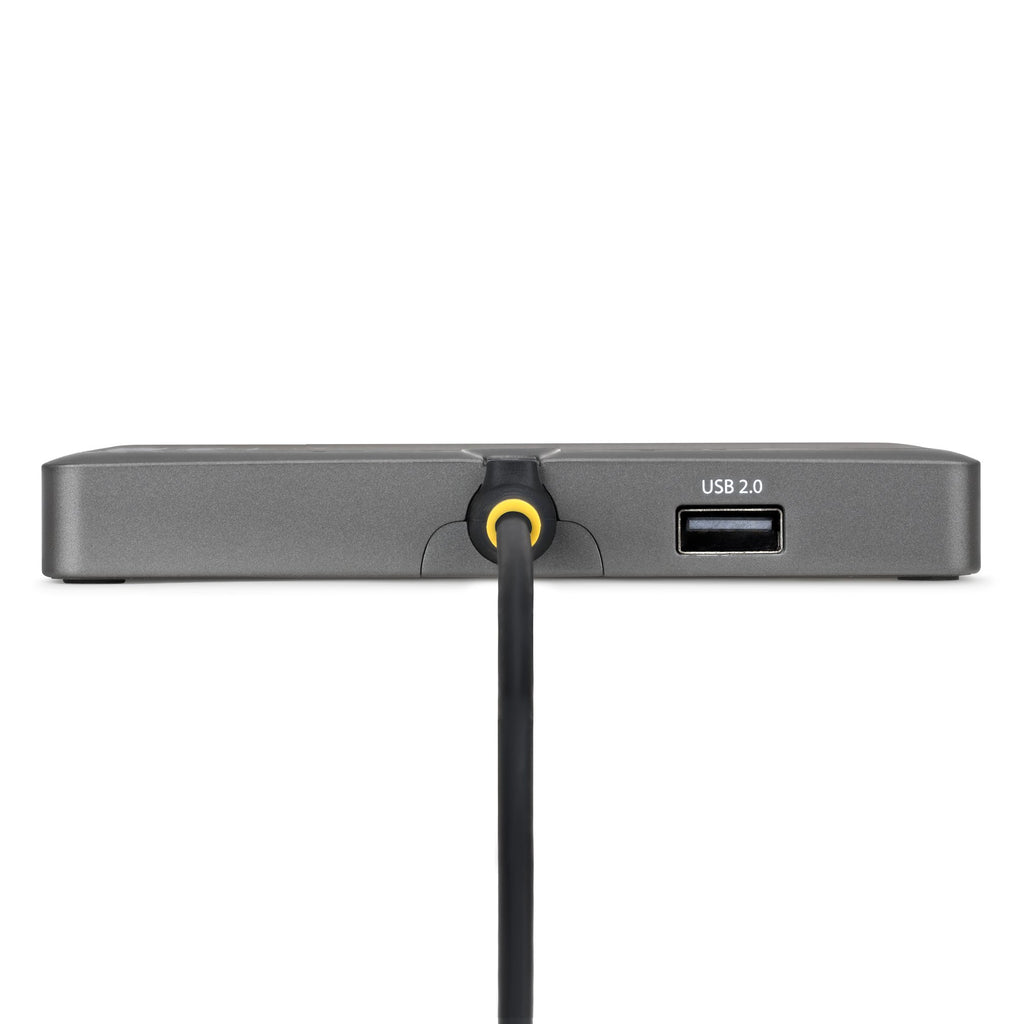 StarTech.com QUAD-USB-DP-ADAPT Station d'accueil USB 3.2 Gen 1 Type-C, 4K Ultra HD, Gris