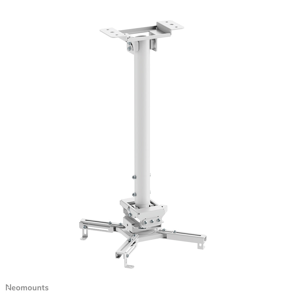 Neomounts Neomounts CL25-540WH1 Support de plafond pour vidéoprojecteur - h60.5-90.5 cm - installation facile - orientable