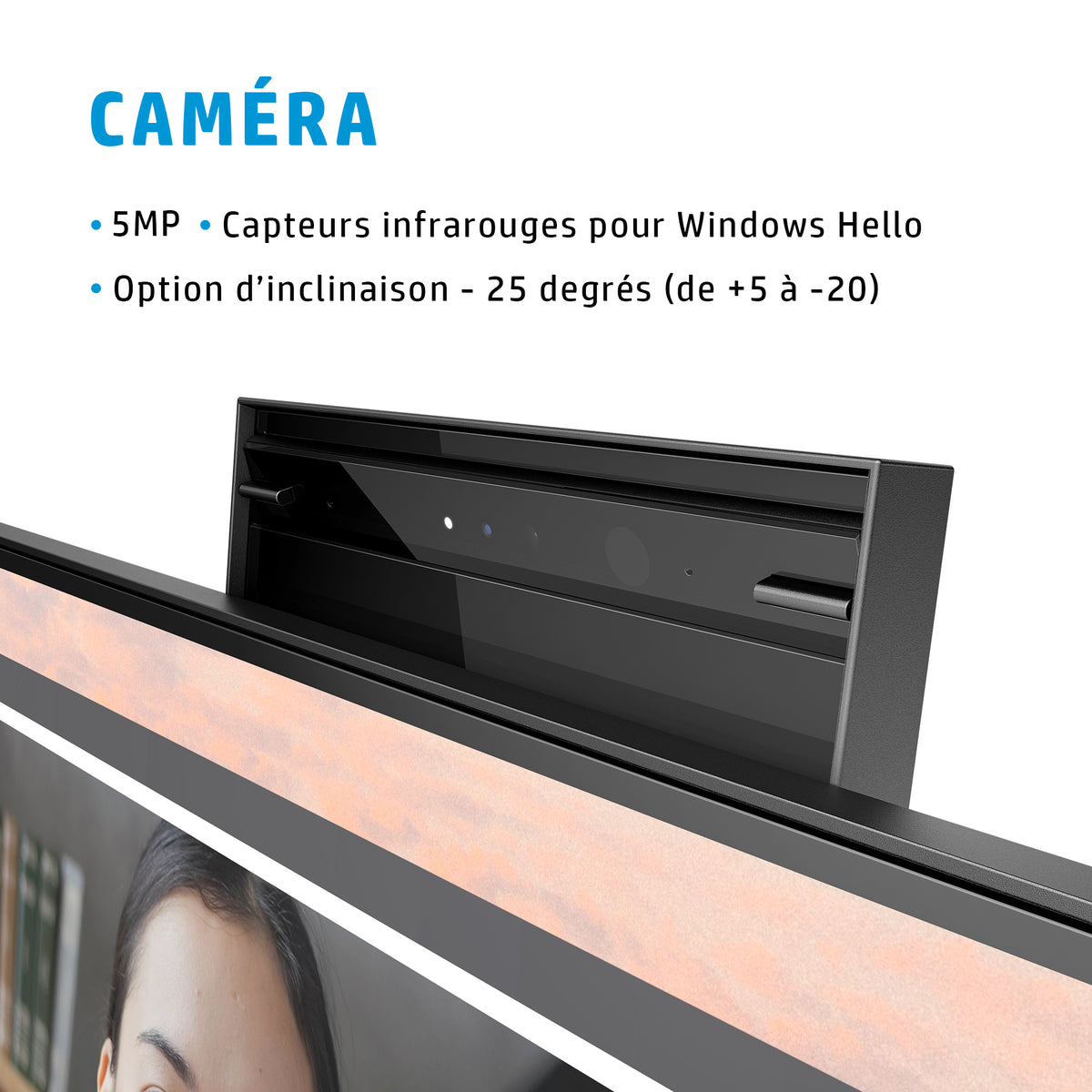HP Écran de conférence FHD E24mv G4