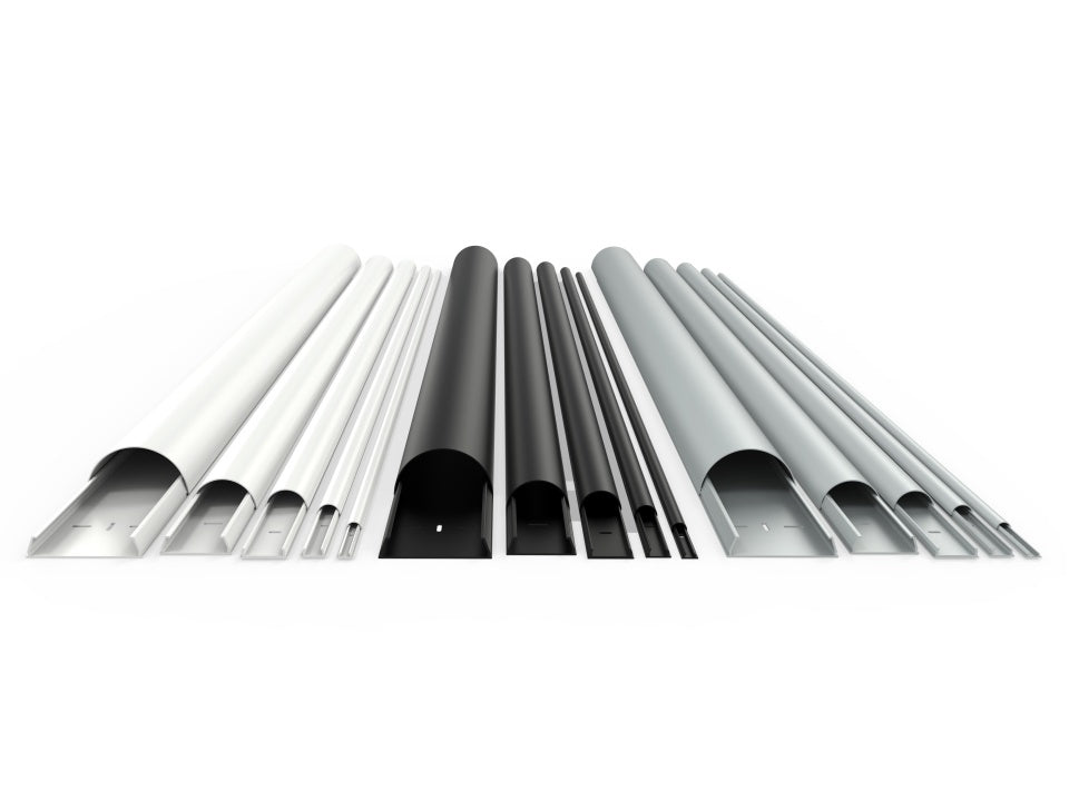 Accessoire de Câble Multibrackets 1257, Aluminium, Noir