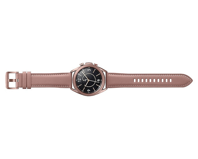 Samsung Samsung Galaxy Watch3 SM-R855F 3,05 cm (1.2") OLED 41 mm Numérique 360 x 360 pixels Écran tactile Bronze Wifi GPS (satellite)