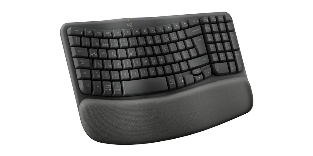 Logitech 920-012332 teclado Oficina RF Wireless + Bluetooth QWERTY Nórdico Grafito