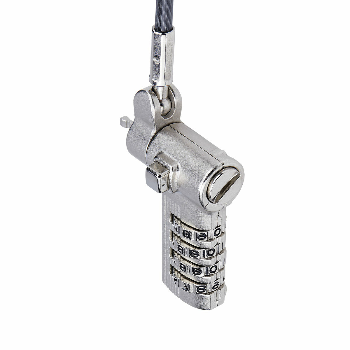 StarTech.com Antivol Universel pour Ordinateur Portable 2m, Câble de Sécurité à Combinaison pour Noble Wedge, Nano et K-