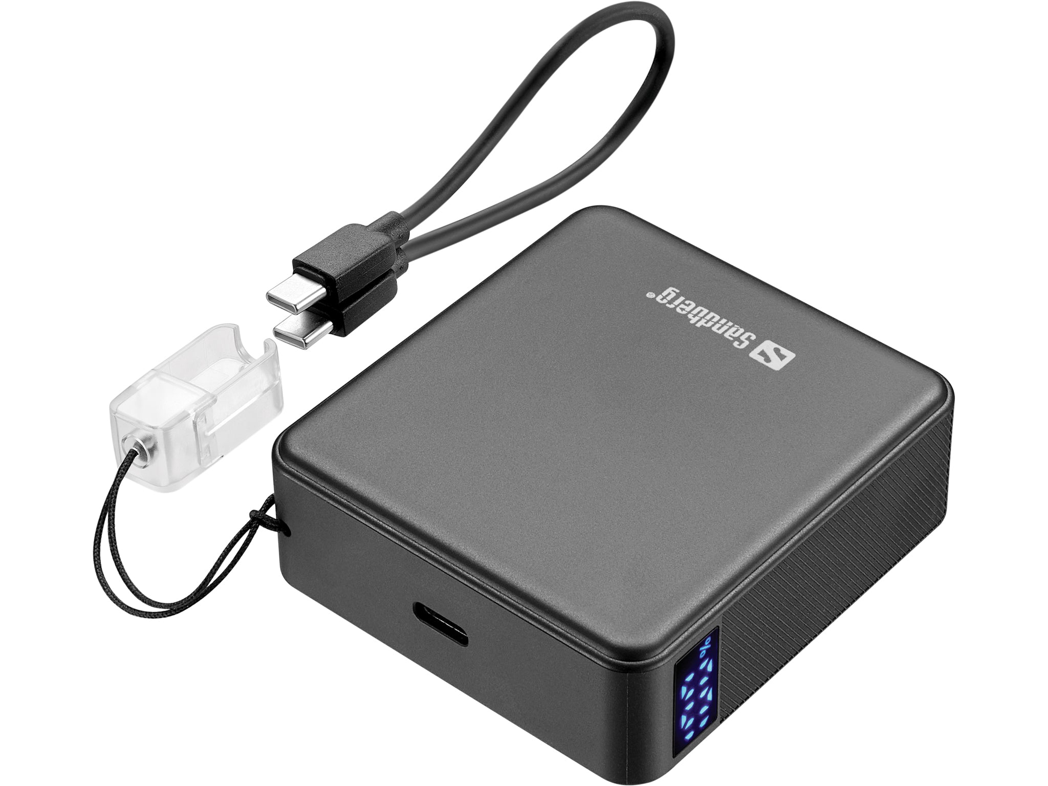 Sandberg 421-34 banque d'alimentation électrique Lithium-Ion (Li-Ion) 10000 mAh Noir