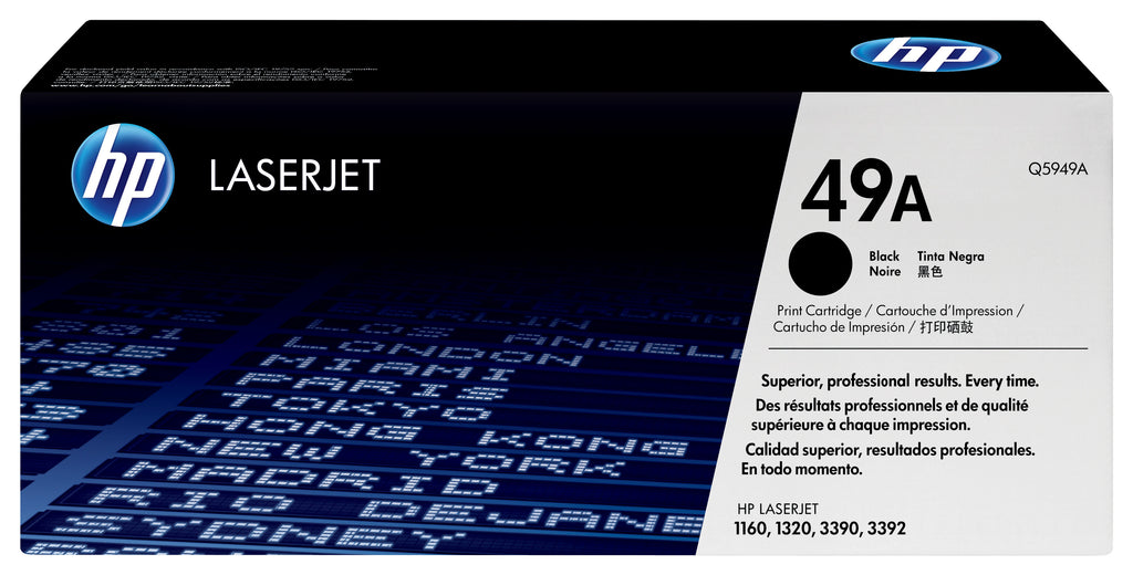HP 49A Toner LaserJet Noir Authentique