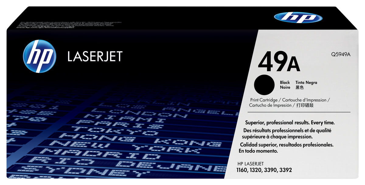 HP 49A Toner LaserJet Noir Authentique